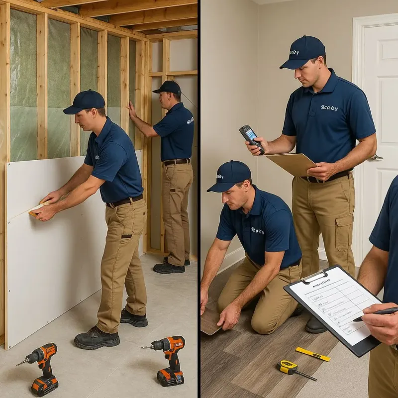 Repairs and Reconstruction process in Wilberforce, OH
